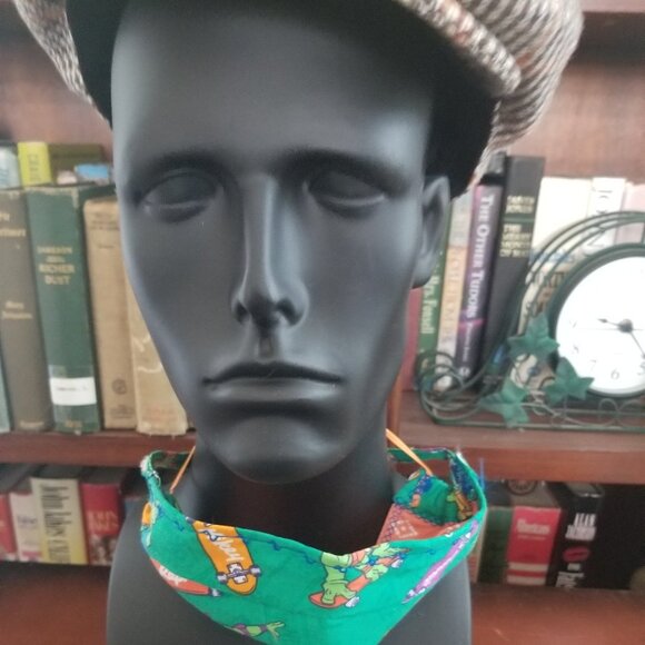 Cloth Face Mask w/ Silver/Copper Filters-Ninja - Picture 6 of 7